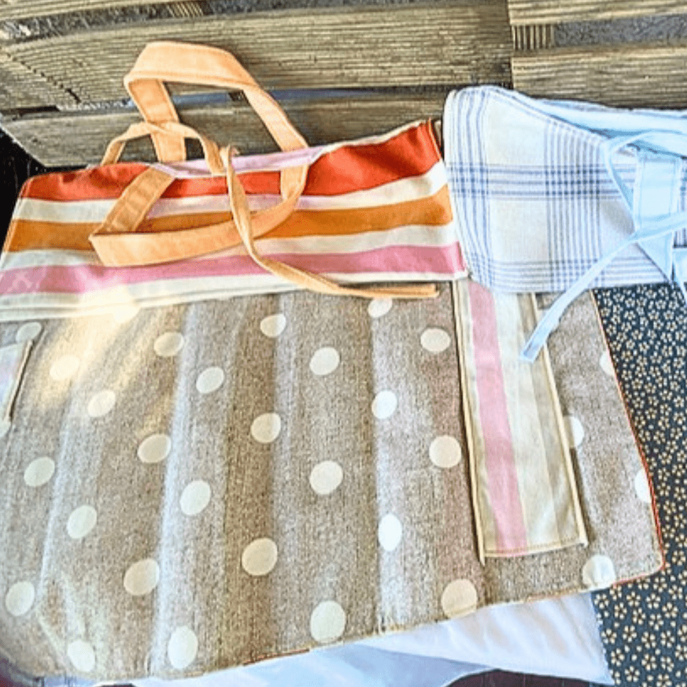 Lunch Box 12 € avec sac transport à plat + set de table