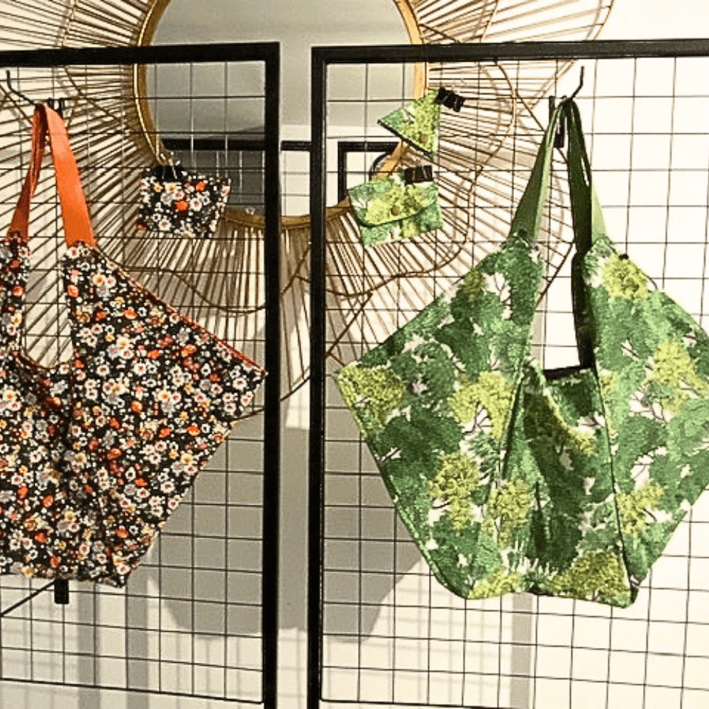 Sac Anna Origami avec porte-monnaie et porte-carte assortis 25€
