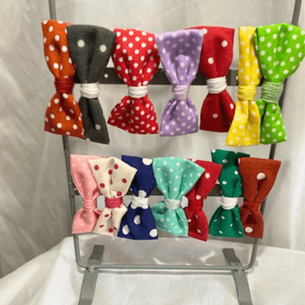 barrette noeud 4€