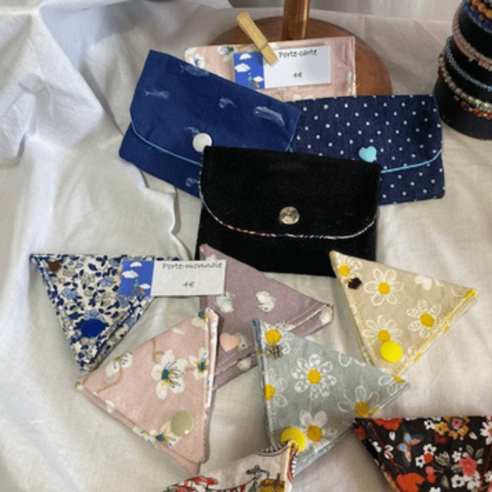 porte-monnaie et porte-carte 4€